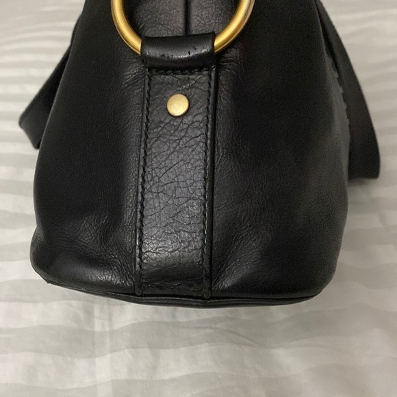 YSL Yves Saint Laurent Rive Gauche Muse Black Calfskin Leather Large Handbag - Picture 11 of 17